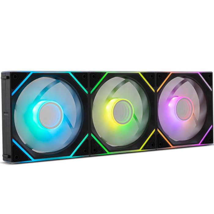 Nox Hummer PRO LINK Kit de 3 Ventiladores ARGB 120 mm Negro